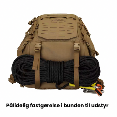 Trekker 25– Eventyr Rygsæk m. 500D Nylon, YKK lynlåse & Duraflex spænder