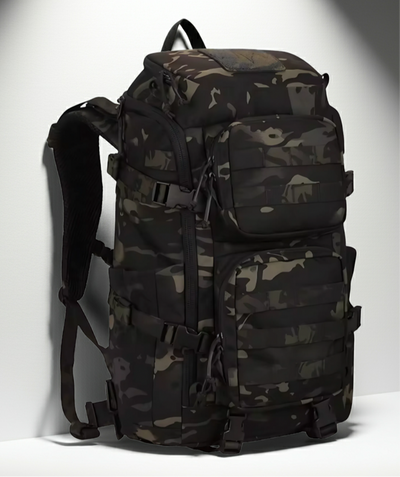 Trekker 45 – Stor Eventyr Rygsæk 45L i. 500D Nylon, YKK lynlåse &  UTX Duraflex spænder