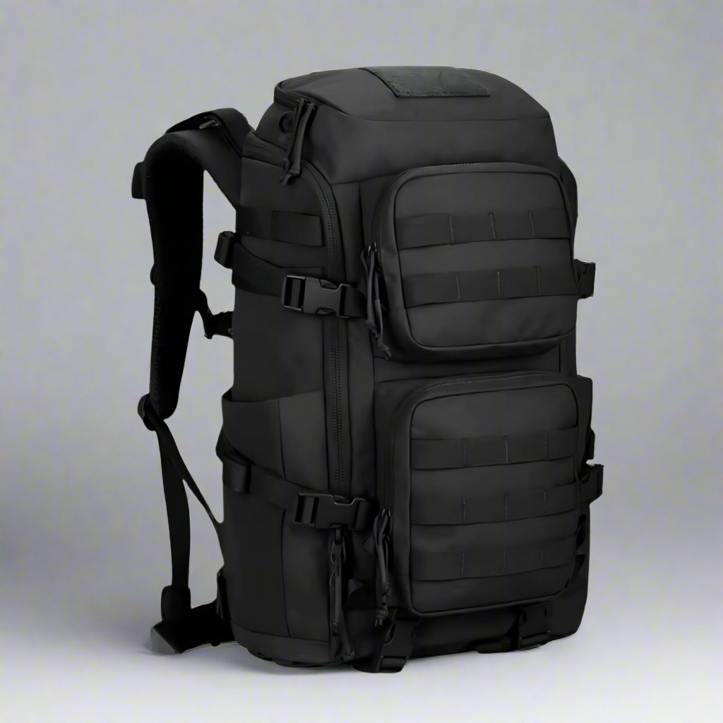 Trekker 45 – Stor Eventyr Rygsæk 45L i. 500D Nylon, YKK lynlåse &  UTX Duraflex spænder