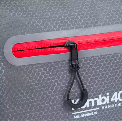 Kombi 40 - Vandtæt, Stor størrelse Duffeltaske PLUS Rygsæk 40L i. 420D Nylon-TPU
