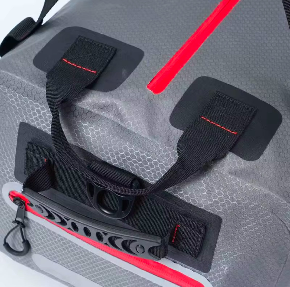Kombi 40 - Vandtæt, Stor størrelse Duffeltaske PLUS Rygsæk 40L i. 420D Nylon-TPU