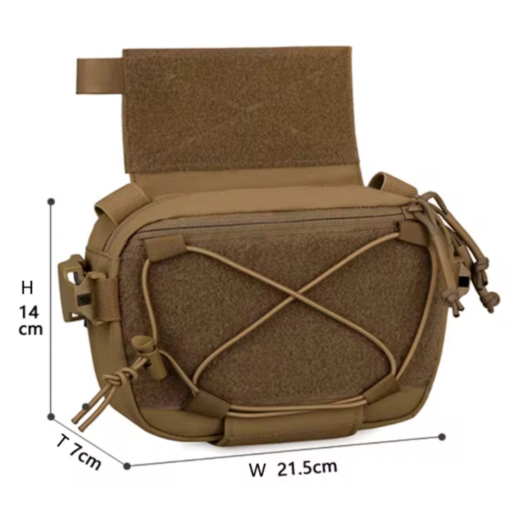 SkovPak – 3L Bæltetaske i. 500D Nylon, YKK &  UTX Duraflex