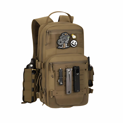Trekker 20 - Kompakt Eventyr Rygsæk, i. 500D Nylon, YKK &  UTX Duraflex