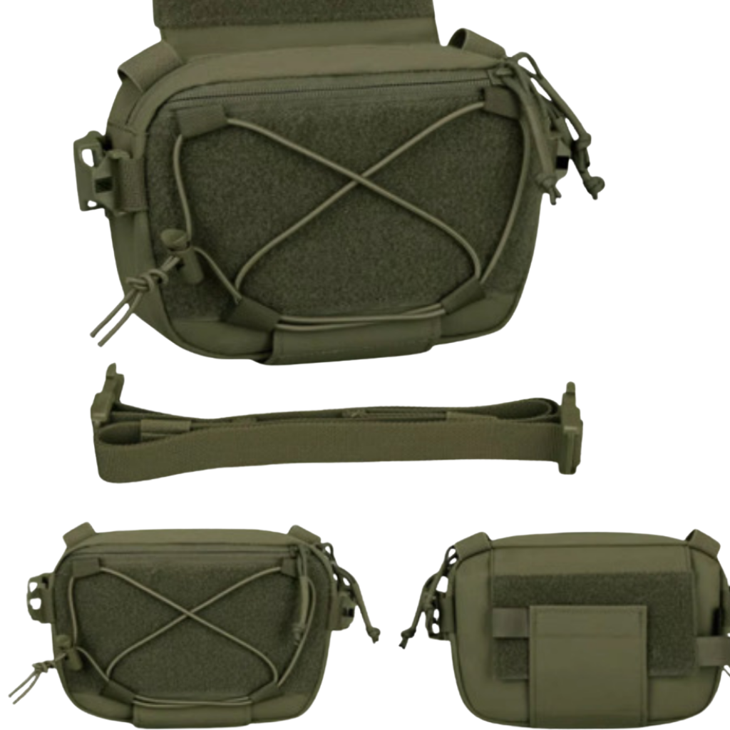 SkovPak – 3L Bæltetaske i. 500D Nylon, YKK &  UTX Duraflex