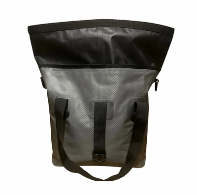 PendlerTote 35 vandtæt tote bag - bagside view med konstruktionsdetaljer"