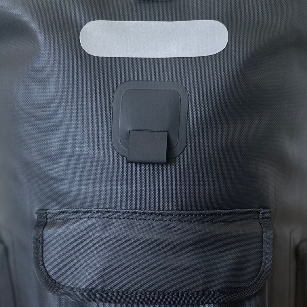 Hverdagsrygsæk 25-Matsort,Vandtæt rygsæk i Mellemstor størrelse, 25-30 L i 840D Nylon-TPU