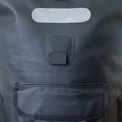 Hverdagsrygsæk 25-Matsort,Vandtæt rygsæk i Mellemstor størrelse, 25-30 L i 840D Nylon-TPU