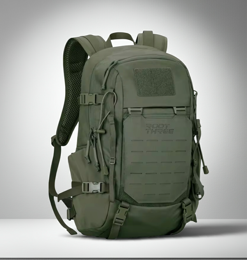 Trekker 25– Eventyr Rygsæk i Mellem størrelse, 25L i. 500D Nylon, YKK lynlåse &  UTX Duraflex spænder