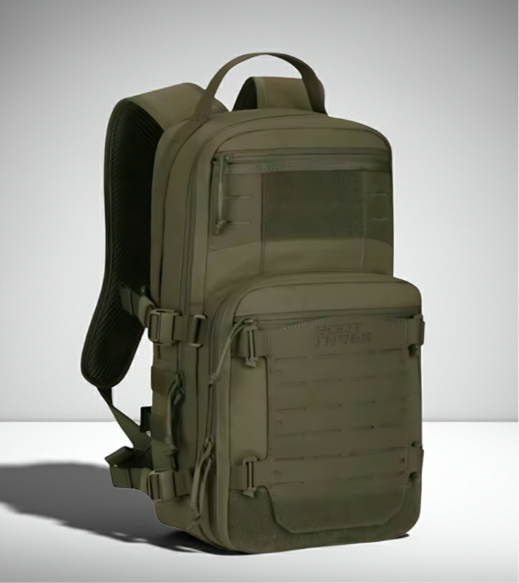 Trekker 20-  Eventyr Rygsæk i kompakt størrelse, 20L i. 500D Nylon, YKK lynlåse &  UTX Duraflex spænder