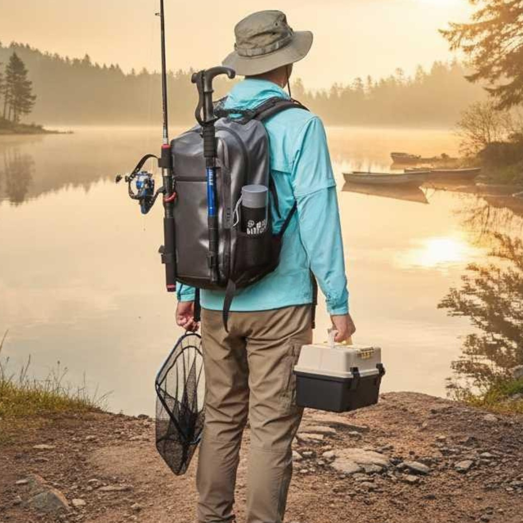 AquaTrek 18 - Kompakt 18L Vandtæt Rygsæk i 840D Nylon-TPU