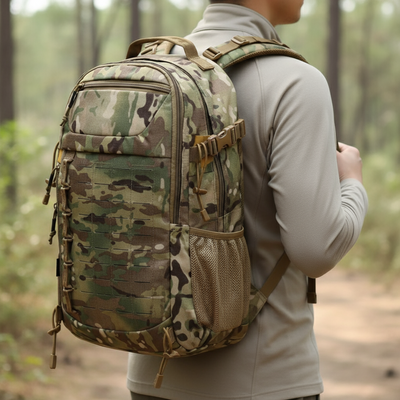 Vandrer 26–  Robust, Mellem størrelse, Vandre Rygsæk 26L i. 500D Nylon, YKK lynlåse &  UTX Duraflex spænder