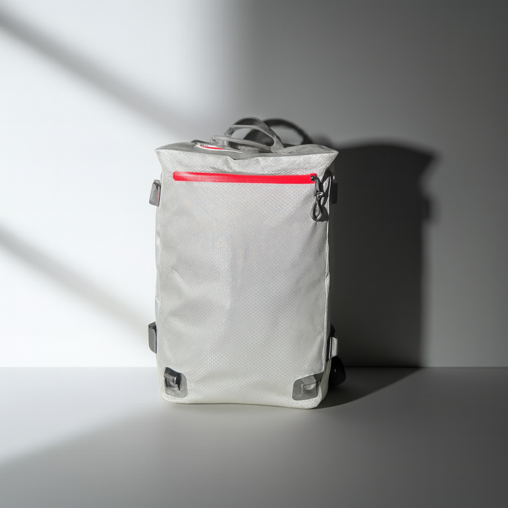 Kombi 40 - Vandtæt, Stor størrelse Duffeltaske PLUS Rygsæk 40L i. 420D Nylon-TPU