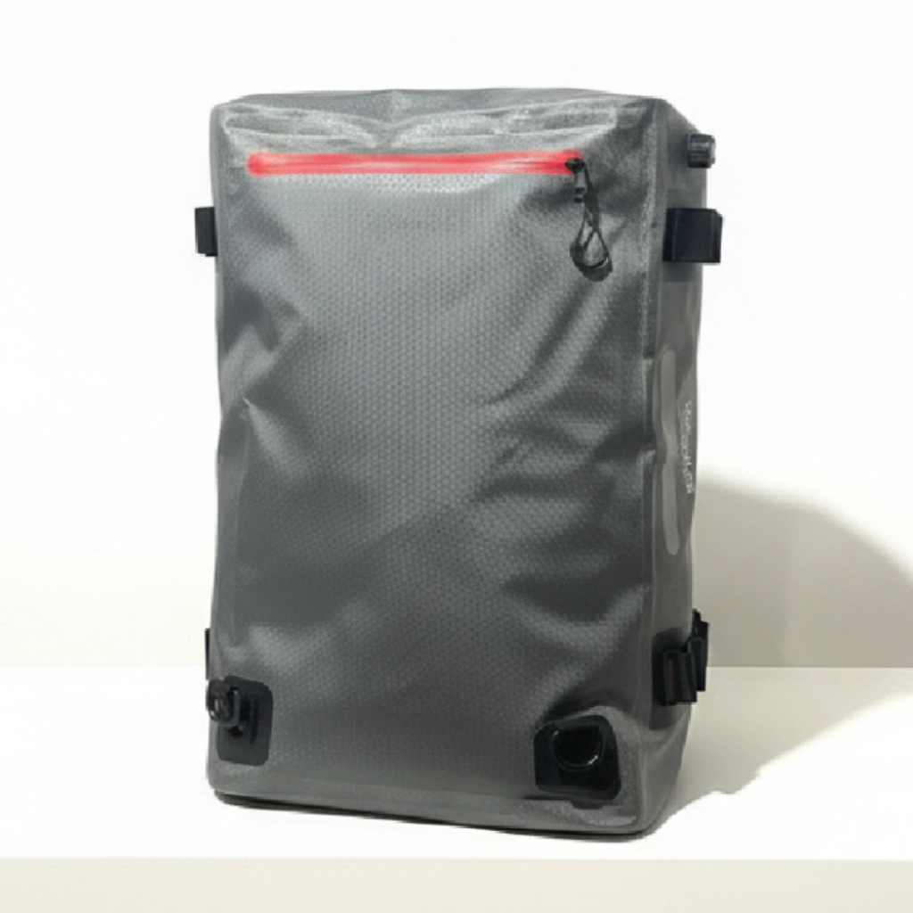 Kombi 40 - Vandtæt, Stor størrelse Duffeltaske PLUS Rygsæk 40L i. 420D Nylon-TPU