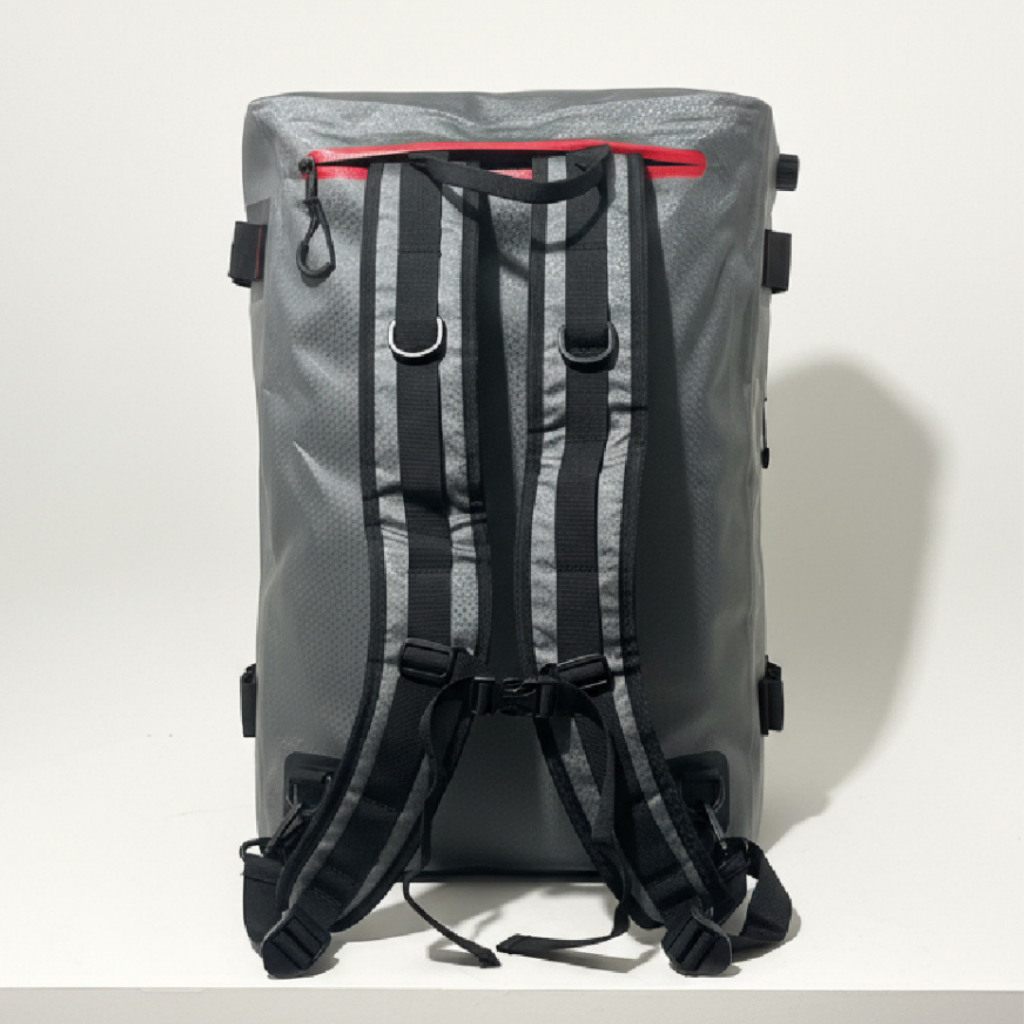 Kombi 40 - Vandtæt, Stor størrelse Duffeltaske PLUS Rygsæk 40L i. 420D Nylon-TPU