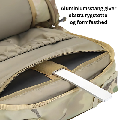 Skjold 26 aluminimumsstang for ekstra rygstøtte