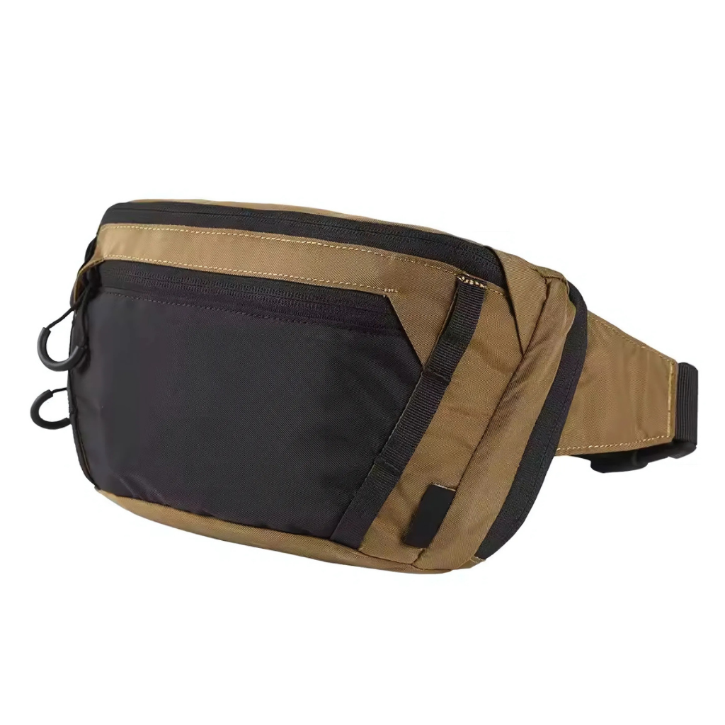 Urban 4- Bæltetaske 3,6L EDC Taske Brun i. 500D Nylon, YKK &  UTX Duraflex