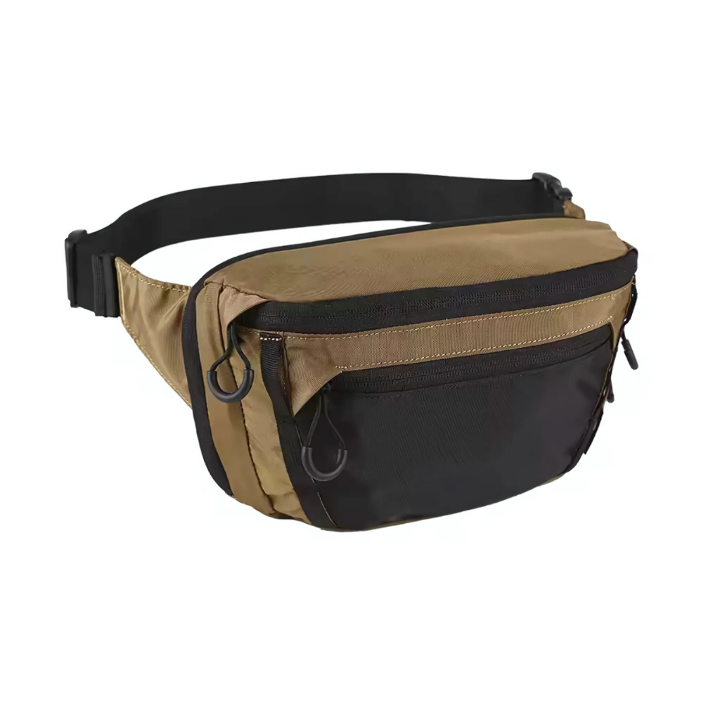 Urban 4- Bæltetaske 3,6L EDC Taske Brun i. 500D Nylon, YKK &  UTX Duraflex