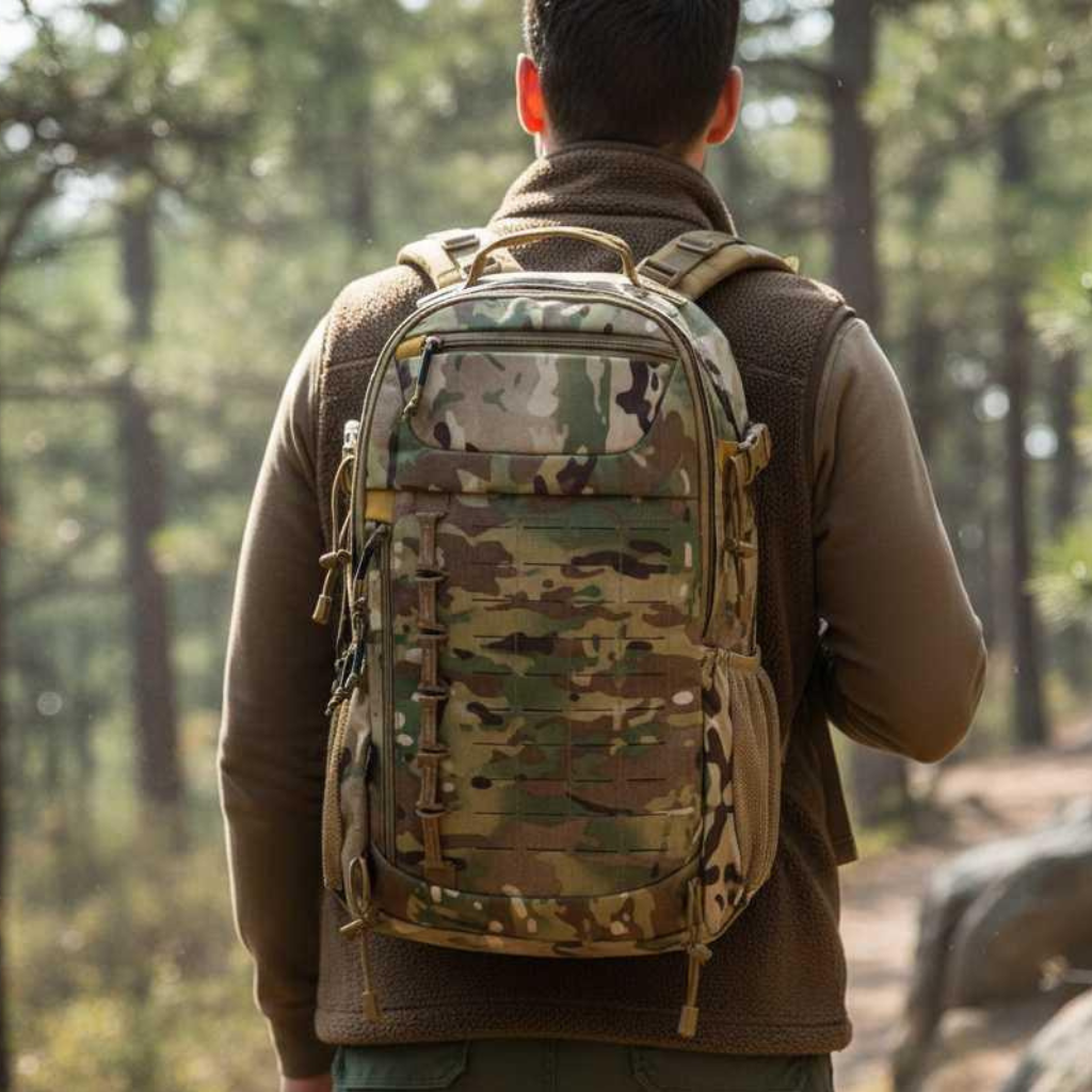 Vandrer 26– Robust Vandre Rygsæk i. 500D Nylon, YKK &  UTX Duraflex