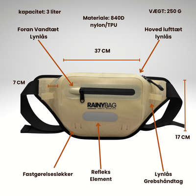 WB-DryLock(vandtæt bælte taske)