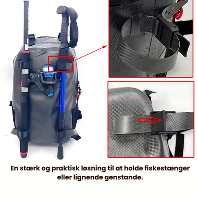 AquaTrek 18 - Kompakt 18L Vandtæt Rygsæk i 840D Nylon-TPU