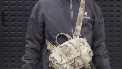 Dagpack Pro – Modulær Bælte/Sling Taske m. 500D Nylon, YKK lynlåse & Duraflex spænder