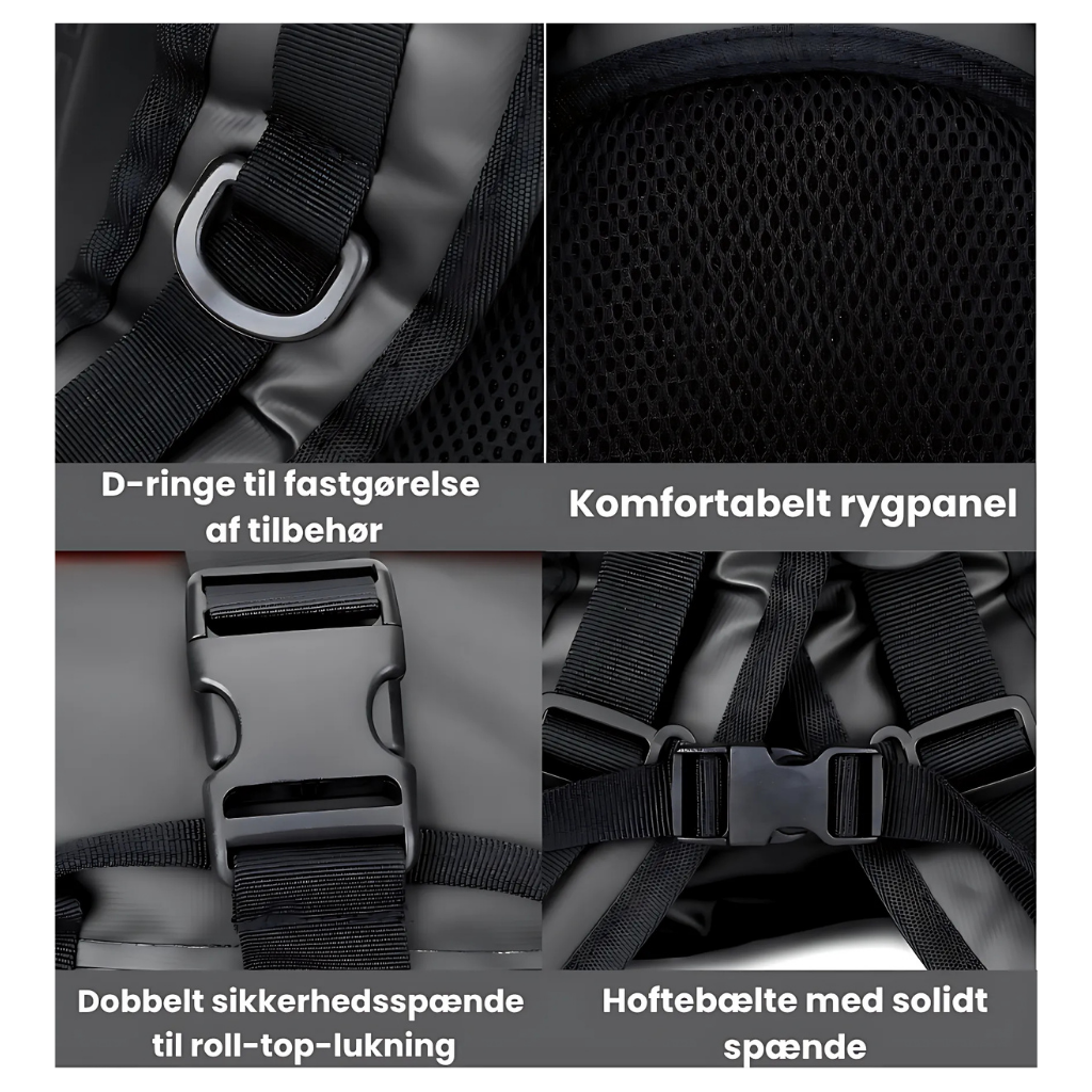vandtæt pendler rygsæk 35 orange produkt specifikation